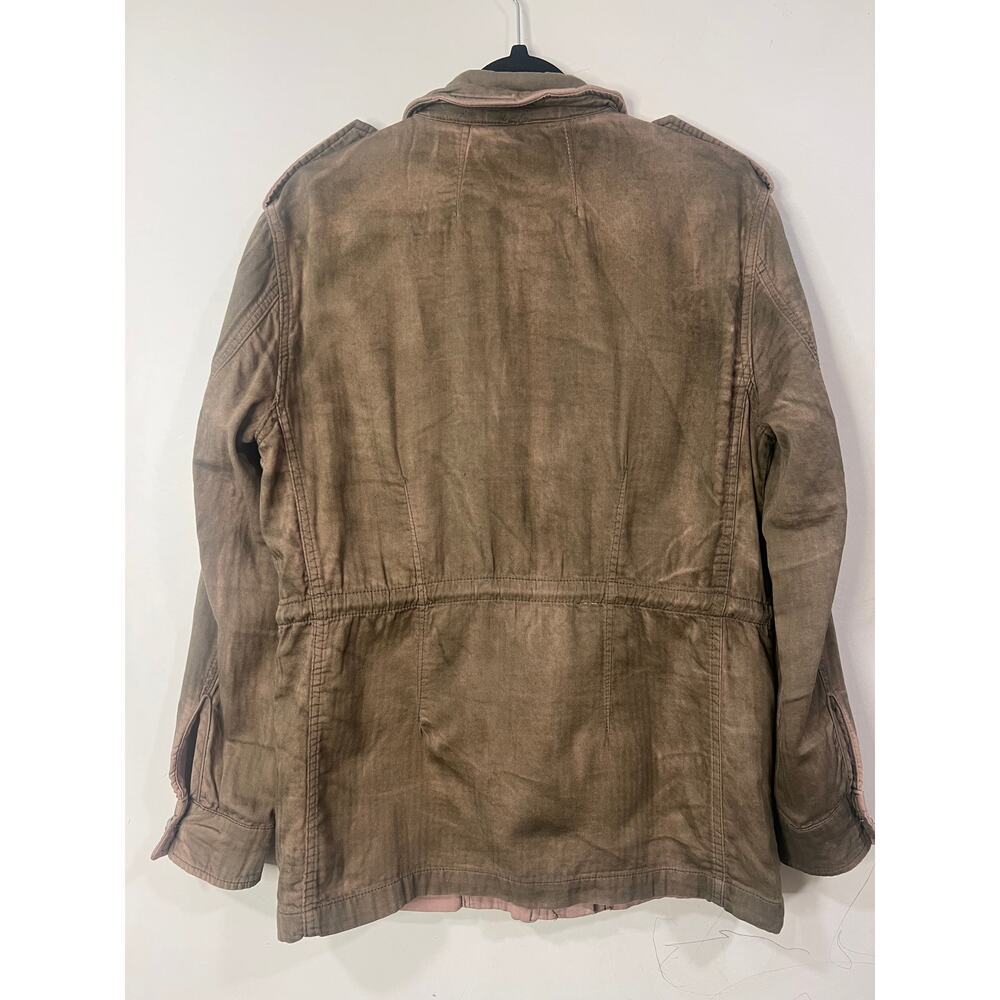 Free People Women's Not Your Brothers Surplus Jacket Military Army Cargo Size S - Picture 8 of 12